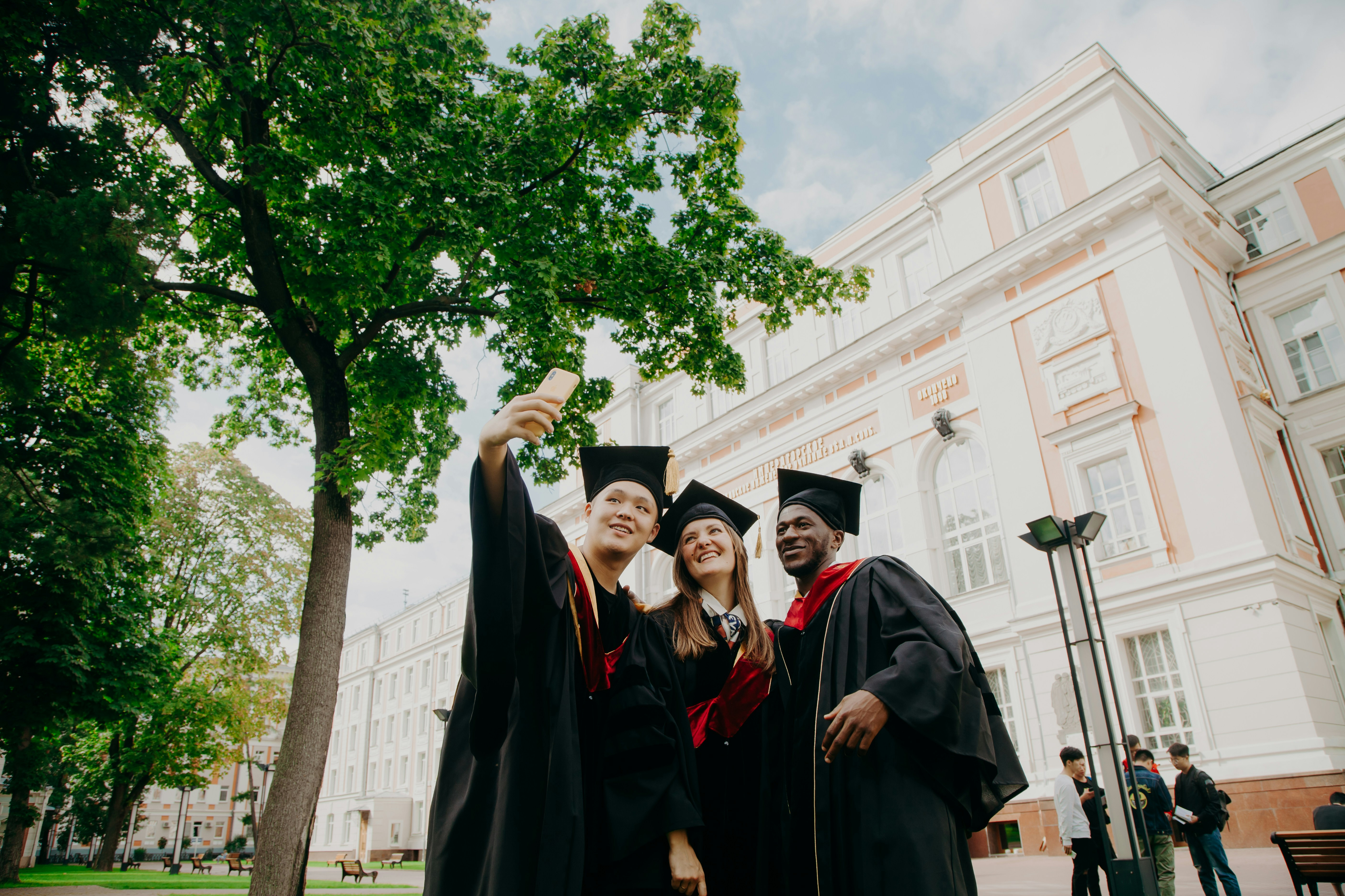 Students celebrating